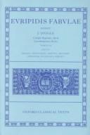 Front cover of Euripidis Fabulae by Euripides
