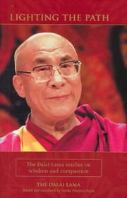 Front cover of Lighting the path by His Holiness Tenzin Gyatso the XIV Dalai Lama