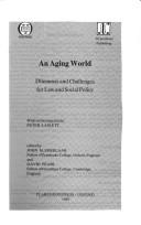 Front cover of An Aging world by International Society on Family Law. World Conference