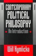 Cover of Contemporary Political Philosophy by Will Kymlicka