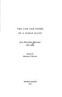 Front cover of The life and poems of a Cuban slave by Juan Francisco Manzano