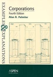 Cover of Corporations by Alan R. Palmiter