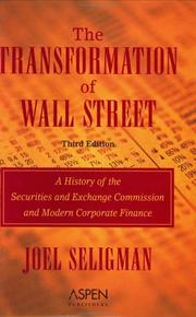 Front cover of The transformation of Wall Street by Joel Seligman