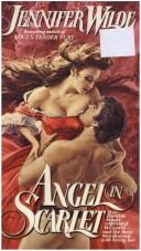 Front cover of Angel in Scarlet by Jennifer Wilde