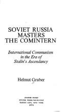 Front cover of International communism in the era of Lenin by Helmut Gruber