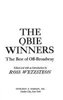 Front cover of The Obie winners by Ross Wetzsteon