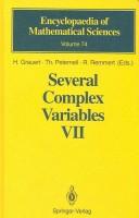 Cover of Several complex variables II by G. M. Khenkin