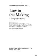 Cover of Law in the Making by Alessandro Pizzorusso