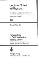 Cover of Perspectives in fluid mechanics by H. W. Liepmann