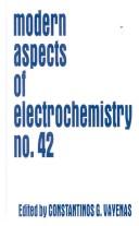 Cover of Modern Aspects of Electrochemistry, Number 42 (Modern Aspects of Electrochemistry) by Constantinos Vayenas