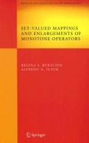 Front cover of Set-valued mappings and enlargements of monotone operators by Regina S. Burachik