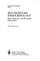 Front cover of Psychoneuroendocrinology by Clarissa S. Holmes