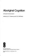 Cover of Aboriginal cognition by G. E. Kearney