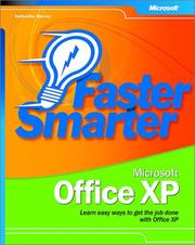 Cover of Faster Smarter Microsoft Office XP by Katherine Murray