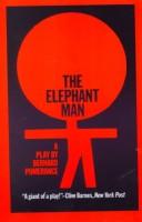 Cover of The elephant man by Bernard Pomerance