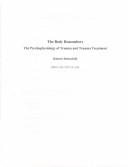 Front cover of The Body Remembers by Babette Rothschild