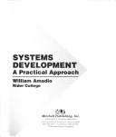 Cover of Systems development by William Amadio
