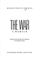 Cover of The War by Marguerite Duras