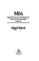 Cover of MI6 by Nigel West