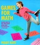 Cover of Games for math by Peggy Kaye
