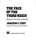 Front cover of Gesicht des Dritten Reiches by Joachim Fest
