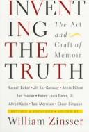 Cover of Inventing the Truth by Annie Dillard