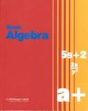 Cover of Basic algebra by Richard G. Brown