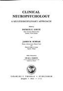 Cover of Clinical neuropsychology by Patrick E. Logue