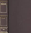 Cover of American composers by Rupert Hughes