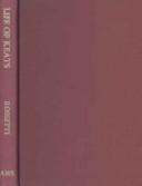 Cover of Life of John Keats by William Michael Rossetti