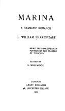 Cover of Marina by William Shakespeare