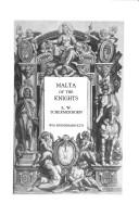 Cover of Malta of the Knights by Elizabeth Wheeler Schermerhorn
