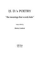 Front cover of H.D.'s poetry by Marina Camboni