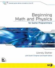 Front cover of Beginning Math and Physics for Game Programmers (New Riders Games) by Wendy Stahler