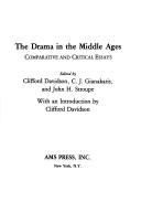 Cover of The Drama of the Middle Ages by Clifford Davidson