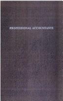 Front cover of Professional accountants by Beresford Worthington