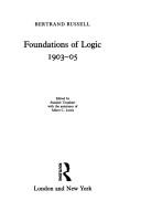 Front cover of Foundations of logic, 1903-05 by Bertrand Russell