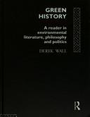 Cover of Green History by Derek Wall