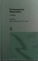 Cover of Contemporary materialism by Paul K. Moser