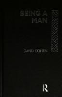 Cover of Being a Man by David Cohen