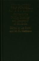 Front cover of Education and society by L. Bondi