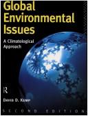 Cover of Global environmental issues by Kemp, David D.