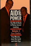 Cover of Aid and power by Paul Mosley