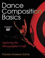 Cover of Dance composition basics by Pamela Sofras
