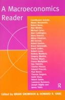 Cover of A macroeconomics reader by Brian Snowdon