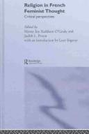 Cover of Religion in French feminist thought by Morny Joy