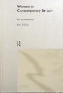 Front cover of Women in Contemporary Britain by Jane Pilcher
