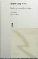 Cover of Balancing Acts by Hazel Johns