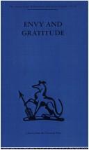 Front cover of Envy and gratitude by Melanie Klein