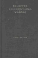 Cover of Contemporary Thought and Politics by Earnest Gellner